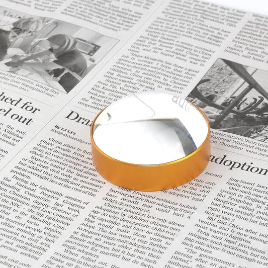 6x round magnifying glass dome
