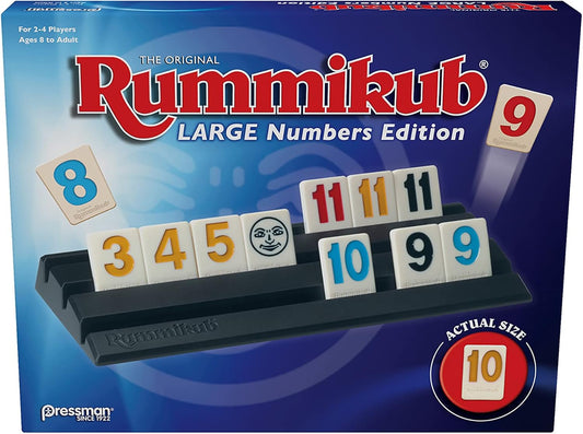 Pressman Rummikub Large Numbers Edition